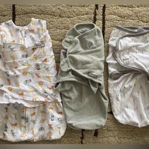 Baby swaddle bundle 0-3m
